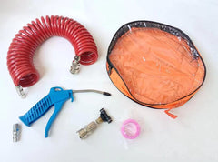 Professional car air cleaning kit with adjustable airflow nozzles