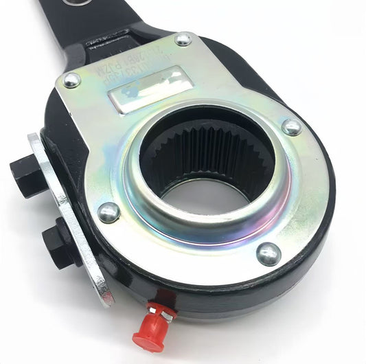 Durable alloy steel locking plate for trailer brake adjusters