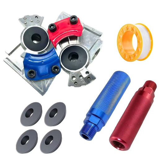 Air brake accessory combination kit, complete truck and trailer brake parts set