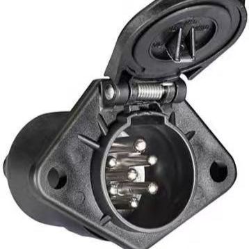 Lightweight corrosion-resistant nylon connector base for air brake lines