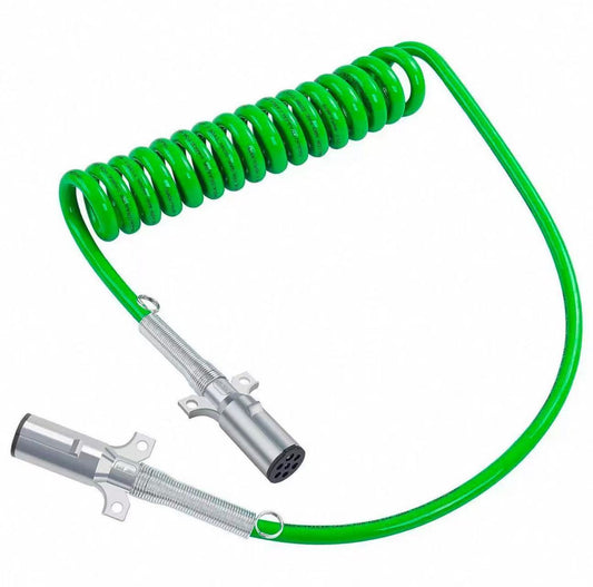 Flexible long-tail 7-core trailer wiring cable, ABS system compatible, PU material