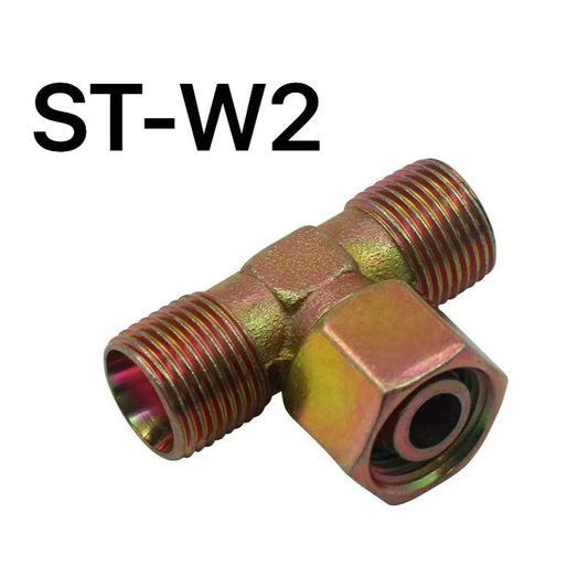 Corrosion-resistant iron hose fitting for automotive pneumatic systems