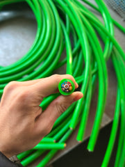 Long-tail 7-way electrical cable for semi-trucks and trailers, PU material, ABS compatible