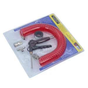 Heavy Duty Pneumatic Air Blow Gun Kit with 9m Recoil Hose (Truck & Workshop)