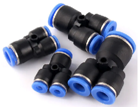 Y Push-In Fittings (Pneumatic Flow Splitters) - APY / APX / APW Series | Victory Technology