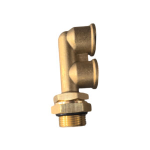Bulkhead Brass Fittings (Panel Mount) - Straight & Elbow Connectors | Victory Technology