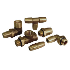 Inch Push-In Brass Fittings (1/4" to 1/2") - Imperial NPT Pneumatic Connectors | Victory Technology